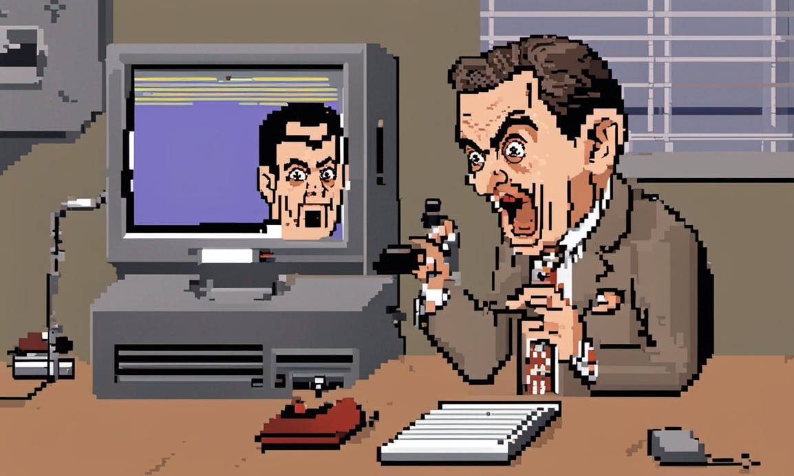 mr bean old school computer 1 by fillfjonkus on DeviantArt