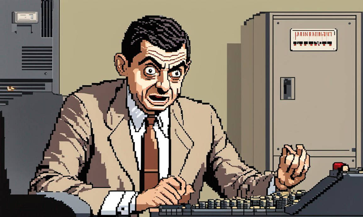 mr bean old school computer 3 by fillfjonkus on DeviantArt