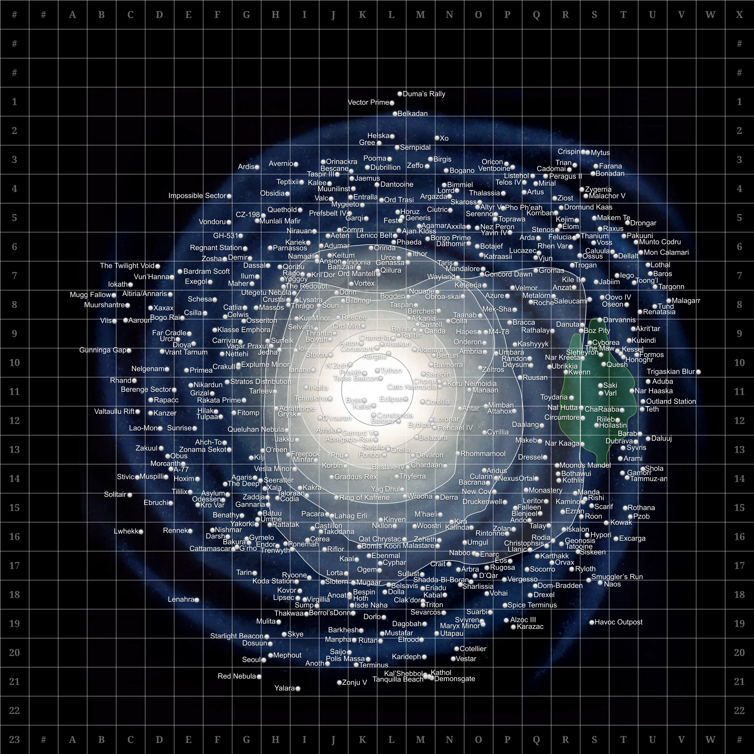Swg Map Star Wars - Full Galaxy Map by StarWarsCartographer on DeviantArt