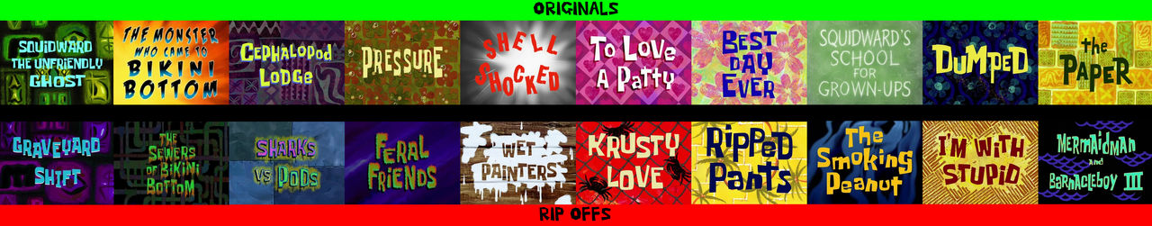 Spongy Ripoff Spongebob Rip-Offs by DenimAlex on DeviantArt