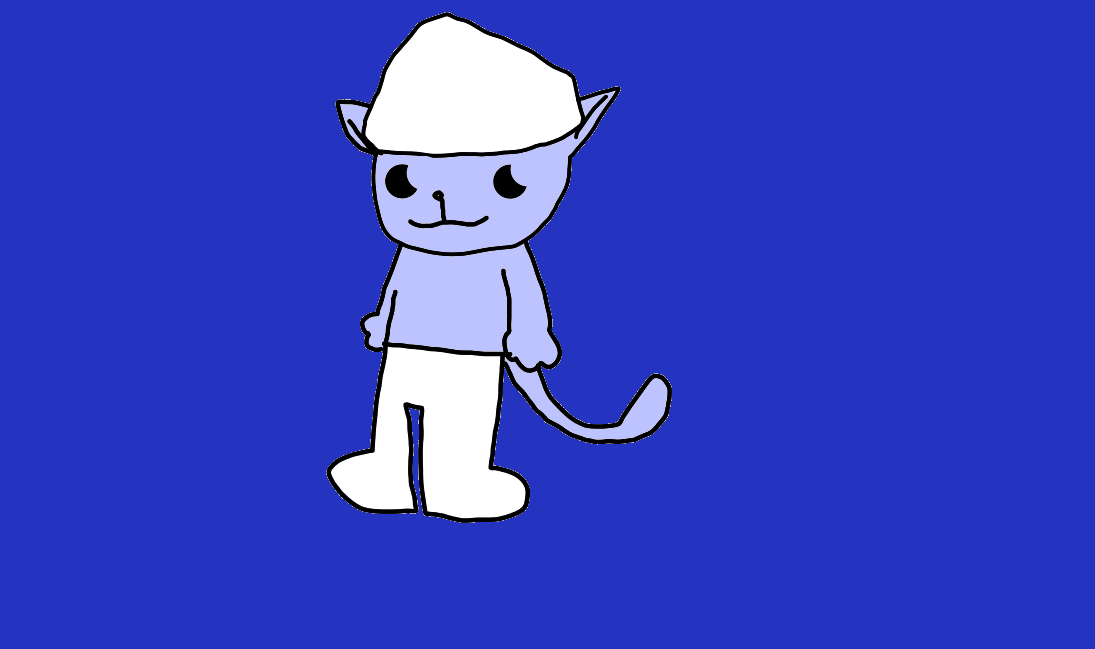 Smurf Cat by XxSolarTheHedgehogxX on DeviantArt