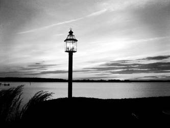 Evening Lampost