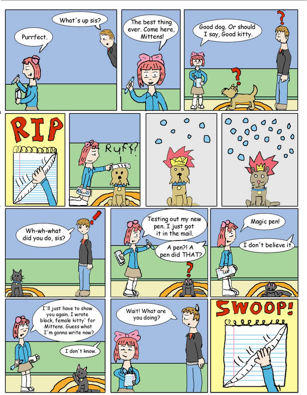 TG Comics - Magic Paper 1