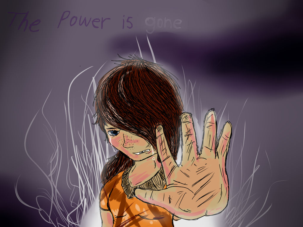 The Power is gone drawing