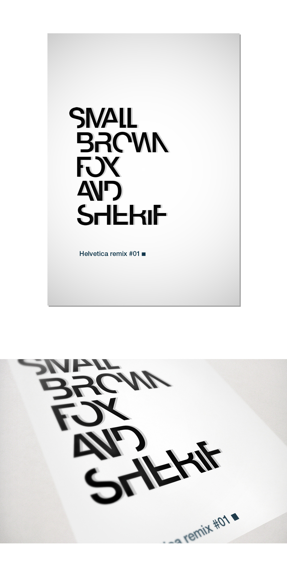 Small brown fox and sherif