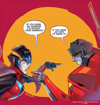 Windblade vs. Starscream