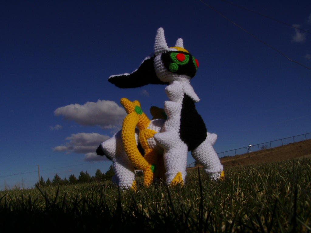 Crochet Arceus Plushie