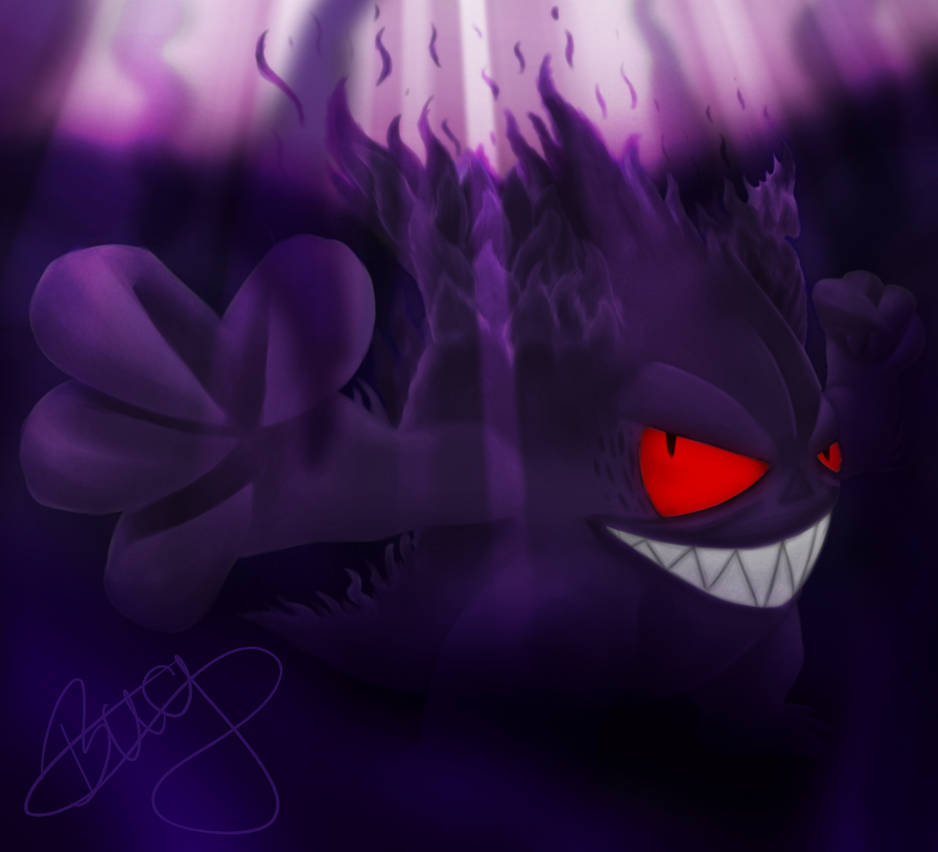 GameGrumps Pokemon Art Academy Gengar Fanart by