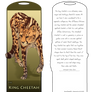 King Cheetah Bookmark