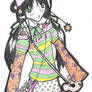 Decora-fashion in Neon