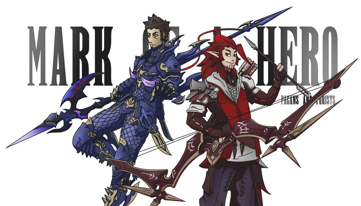 Final Fantasy+Mark of a Hero by chevy1616