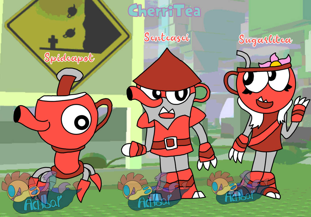 Mixelsoc Mixels OC - CherriTea by AcidbarThePowerpunk on DeviantArt