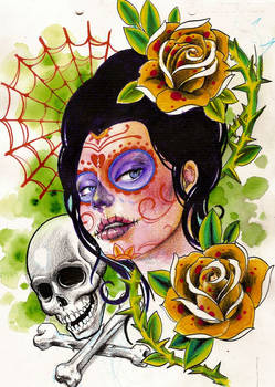 day of dead girl