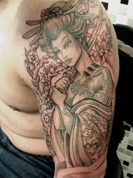 geisha tattoo 13