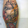ship anchor tattoo