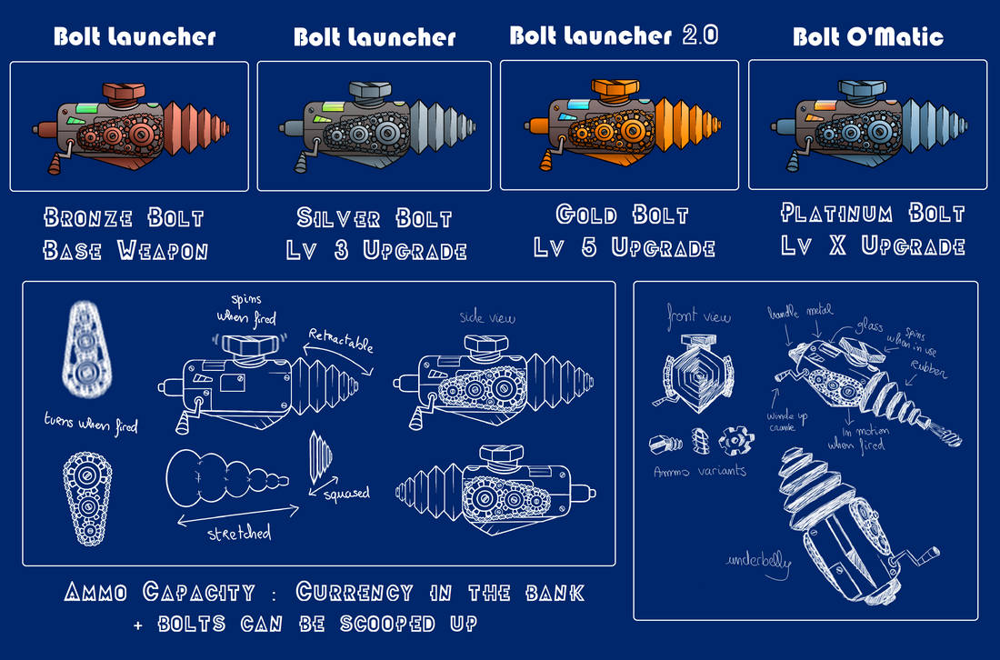 Ratchet Weapon Blue-Print by SEBASTIEN11 on DeviantArt