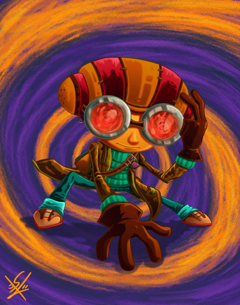 Psychonauts Ras Psychonauts 2 Raz by SEBASTIEN11 on DeviantArt