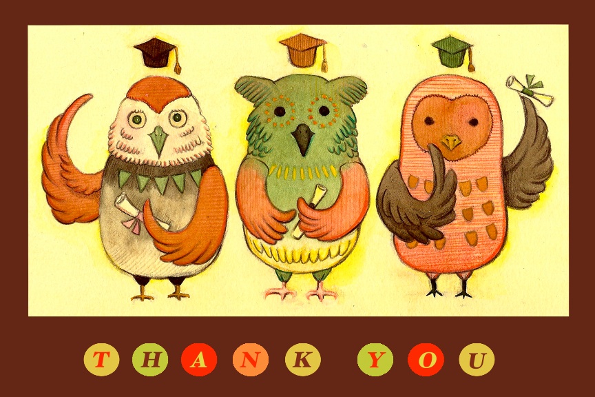 Thank you card