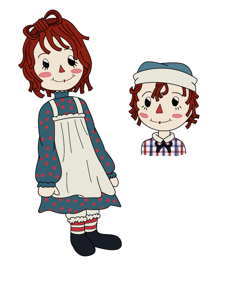 Raggedy Ann and Andy