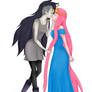 Marceline and Bubblegum