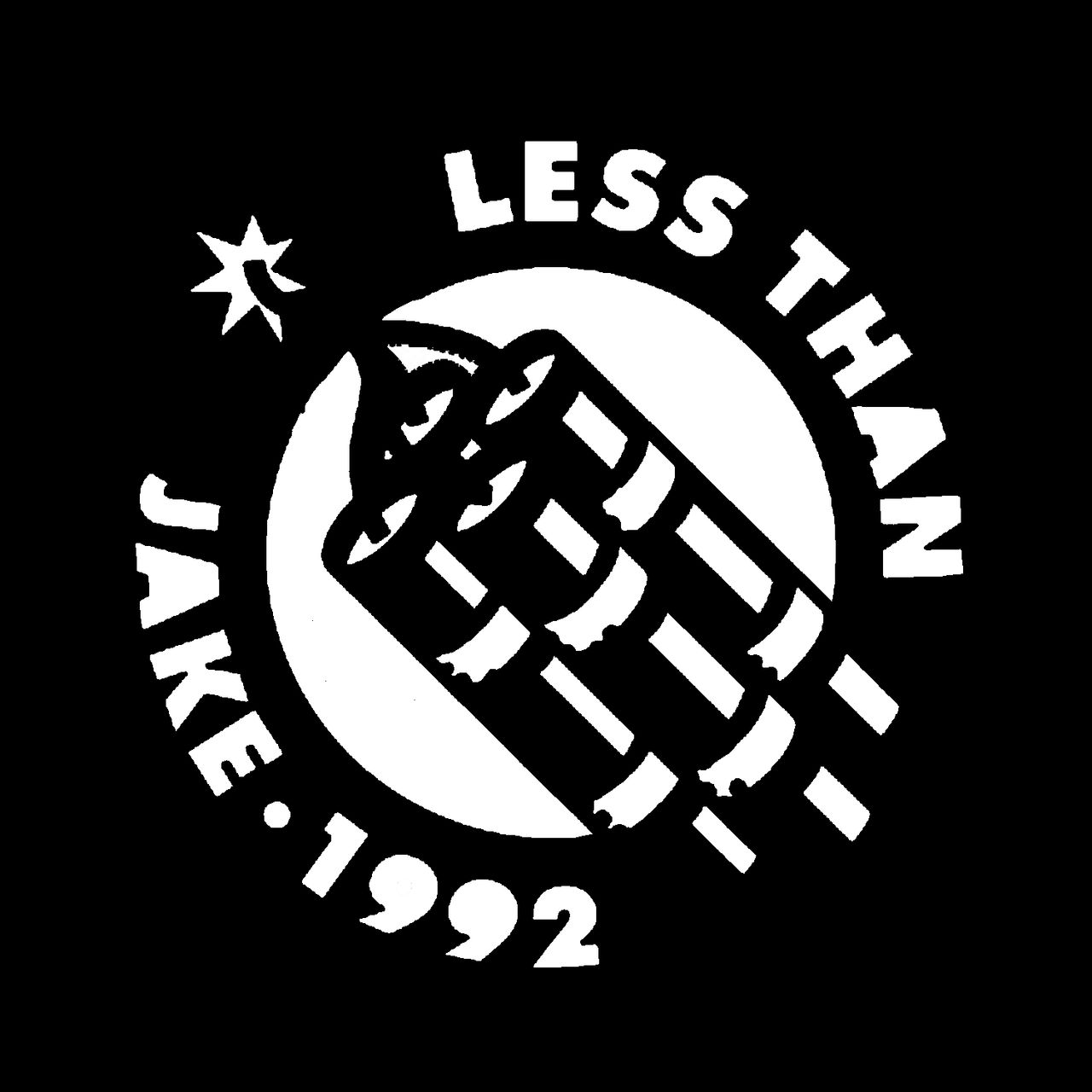 Less Than Jake 1992 logo by AnarchoStencilism on DeviantArt
