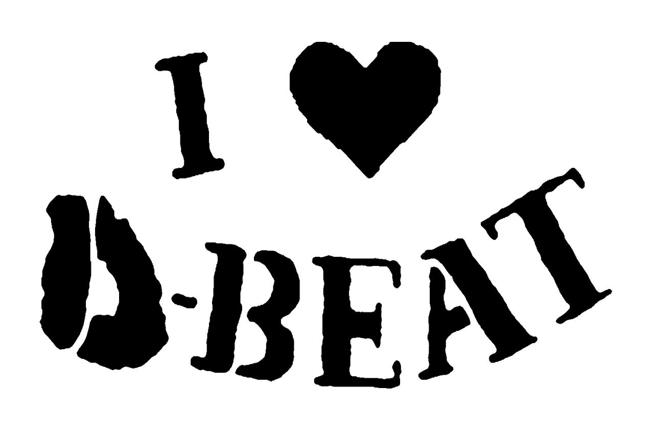 D Beat Rocker I Love Dbeat by AnarchoStencilism on DeviantArt