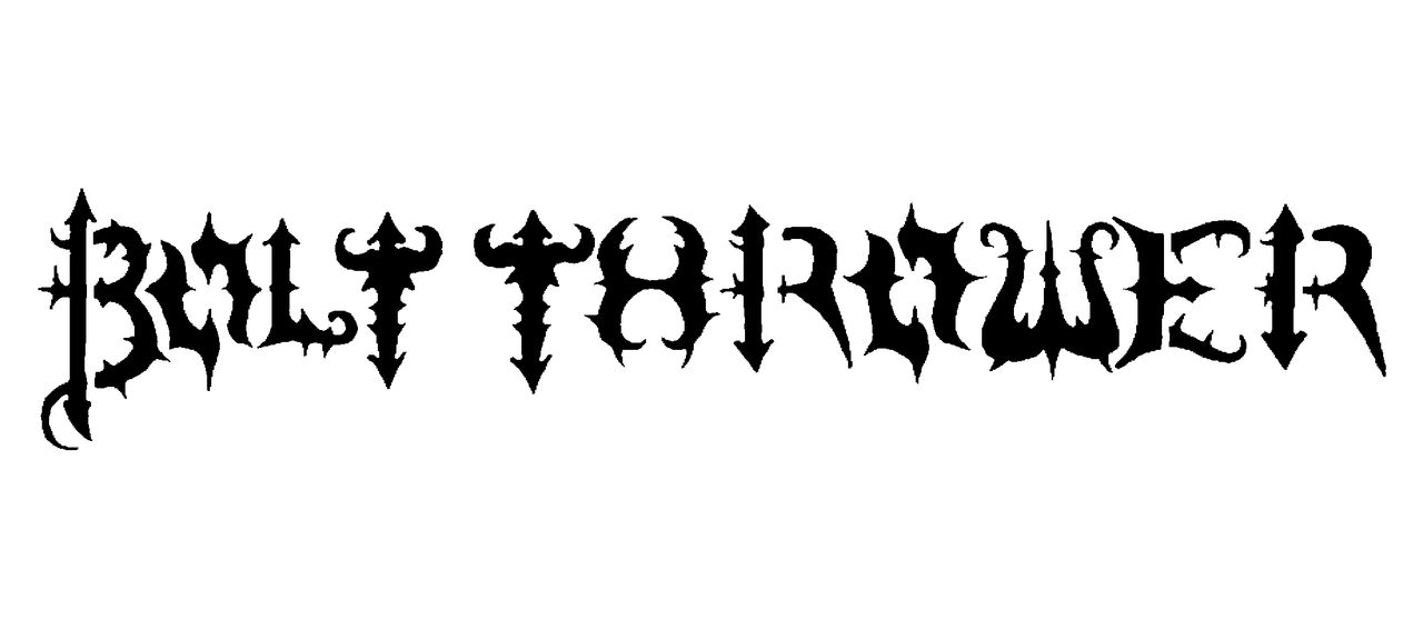 Bolt Thrower - alternate logo by AnarchoStencilism on DeviantArt