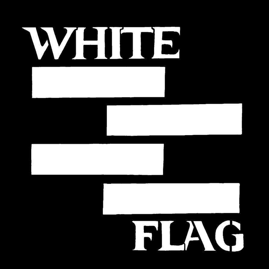 White Flag - S is for Space by AnarchoStencilism on DeviantArt
