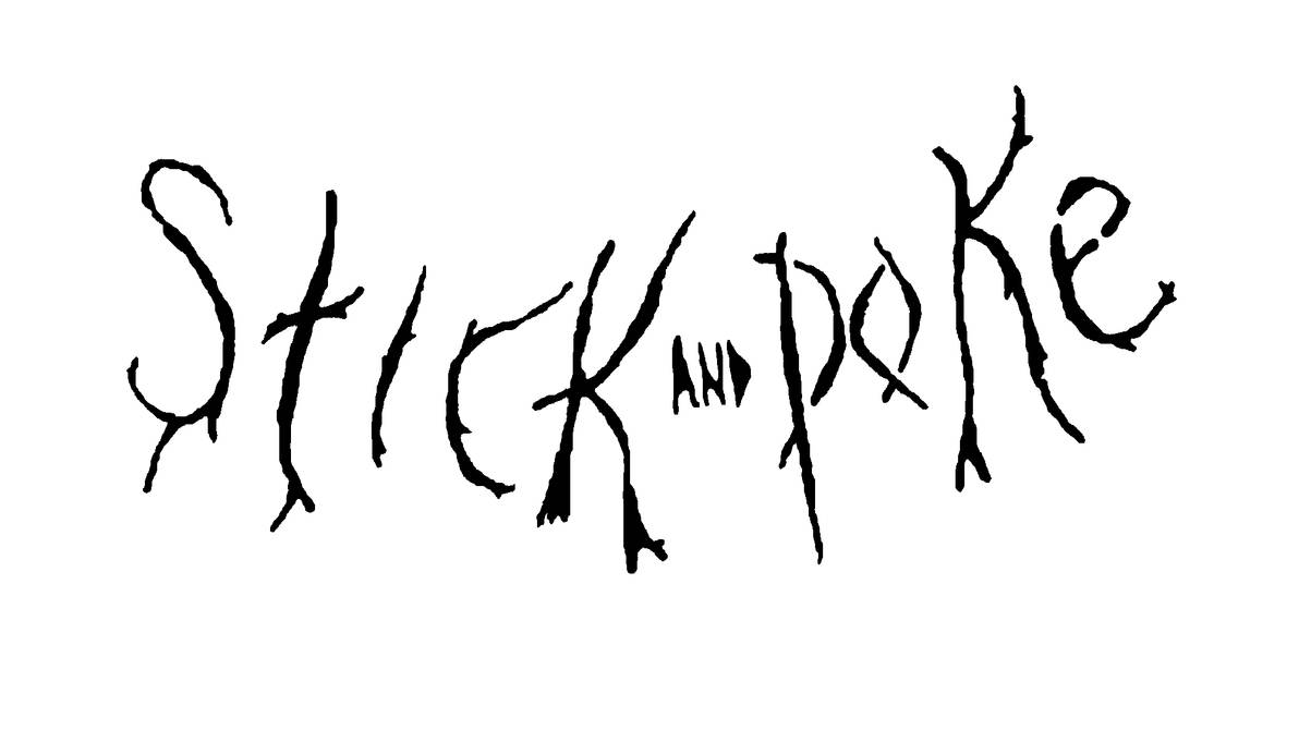 Stick and Poke by AnarchoStencilism on DeviantArt Stick and Poke by AnarchoStencilism on DeviantArt