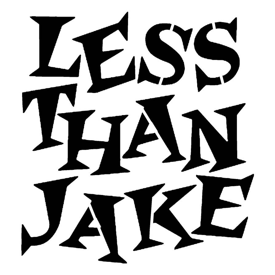 Less Than Jake Name by AnarchoStencilism on DeviantArt