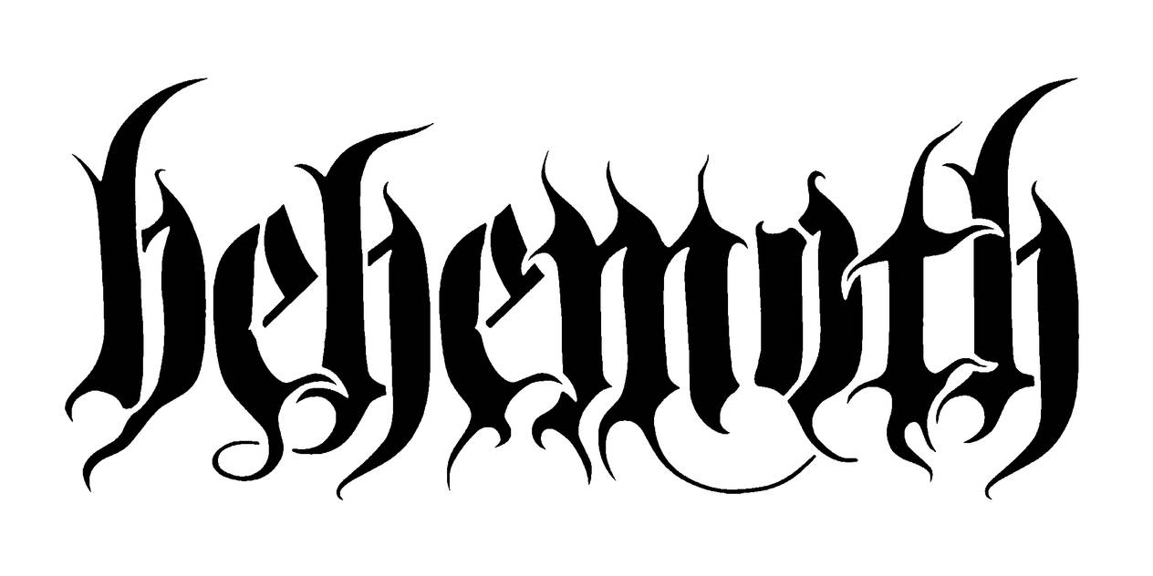 Behemoth Textify Behemoth by AnarchoStencilism on DeviantArt