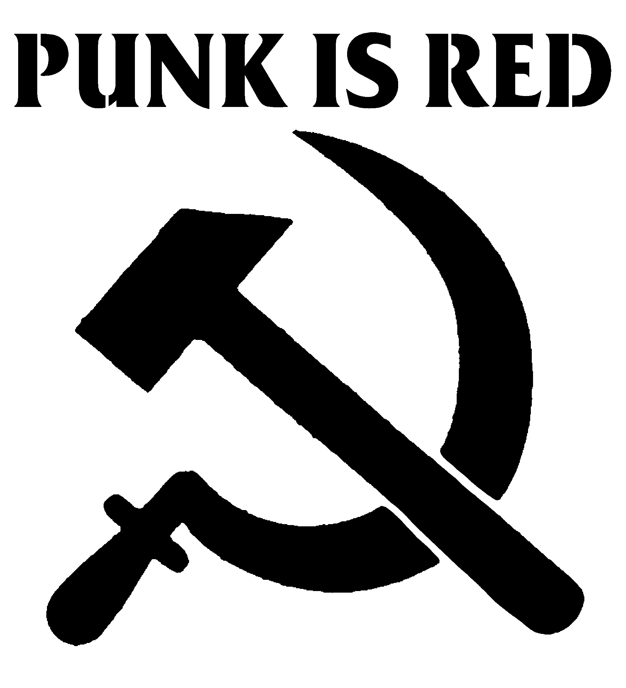 Right Punk's Punk is Red - Alt by AnarchoStencilism on DeviantArt