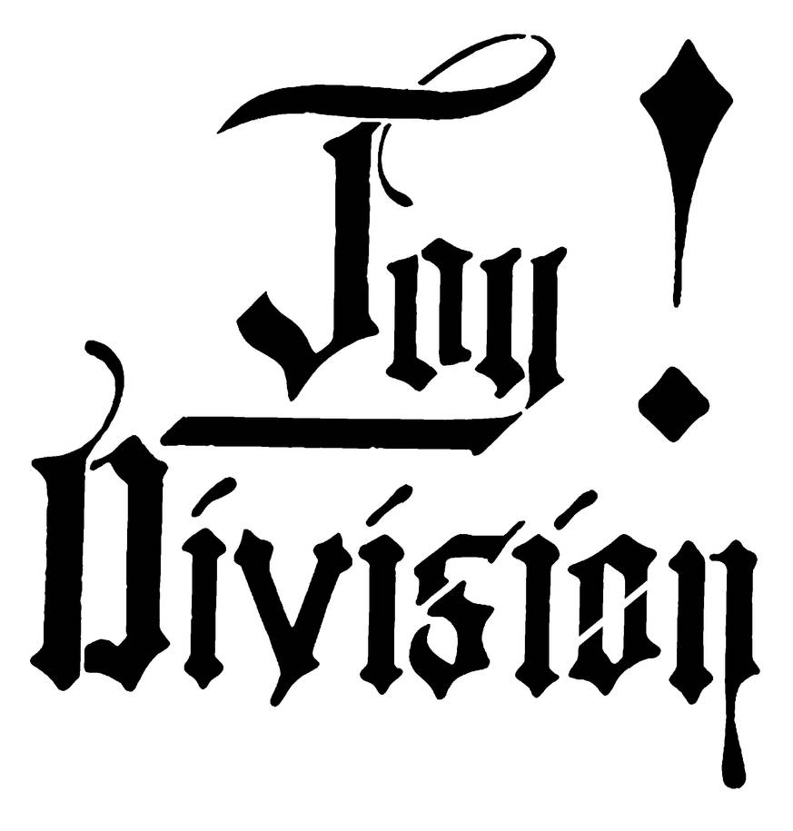Joy Division - Ideal For Living Lettering by AnarchoStencilism on ...