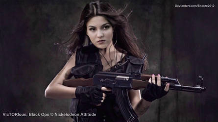 Victoria Justice AK-47