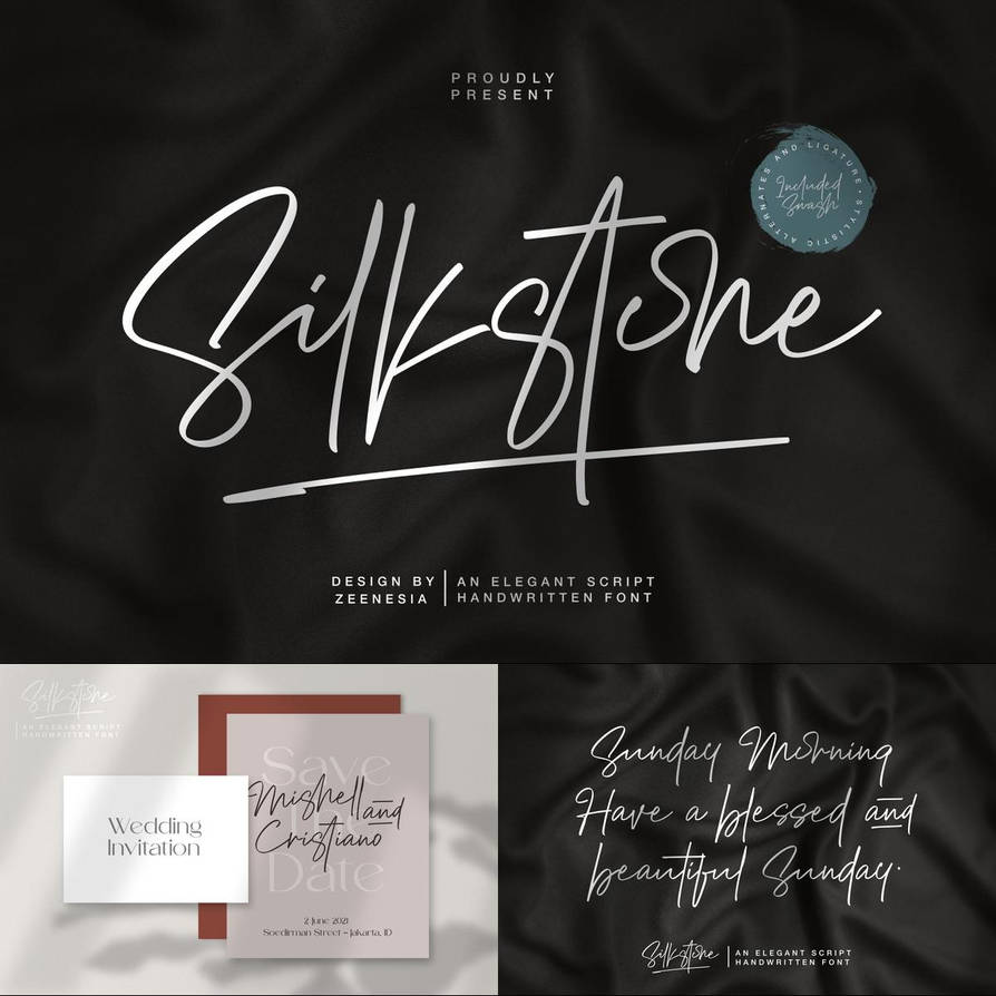 Silkstone Handwritten Script Font by cibrascableal on DeviantArt
