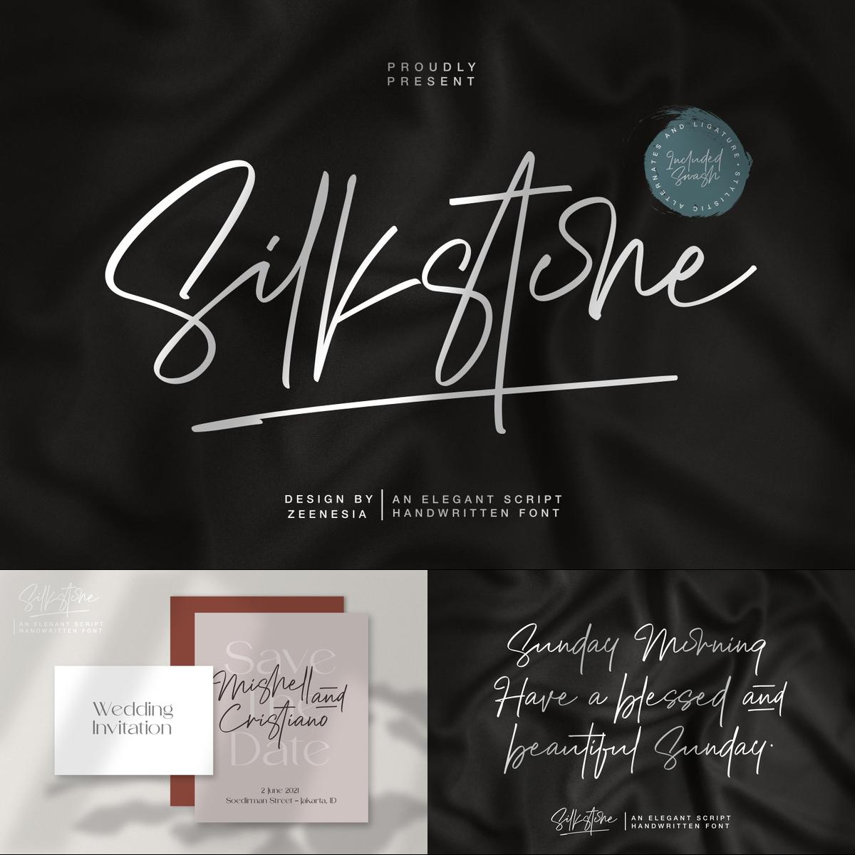 Silk Script Silkstone Handwritten Script Font by cibrascableal on DeviantArt