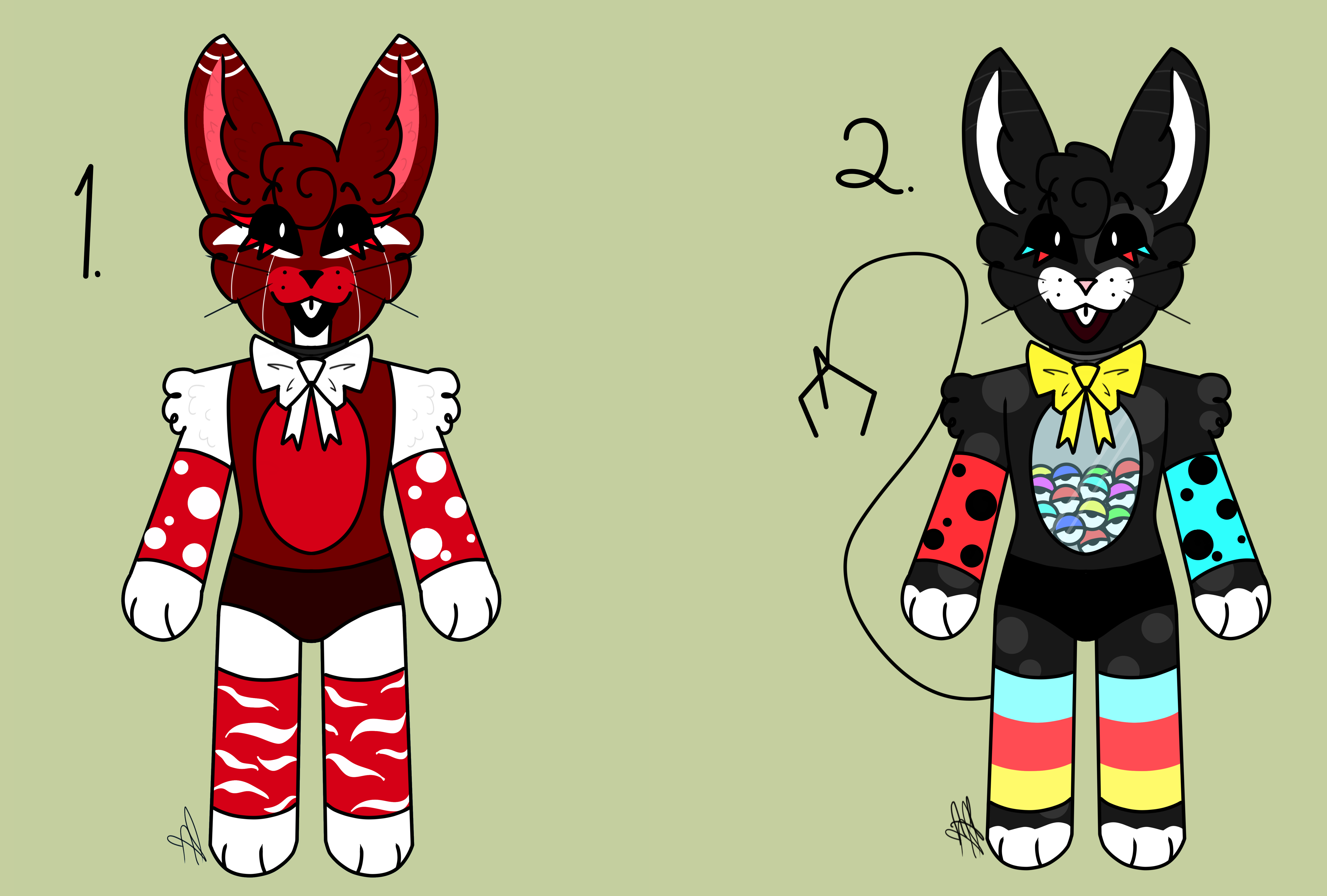 OTA] FNaFAnimatronic Adopt Batch #2 [CLOSED] by PixelKirby340 on DeviantArt