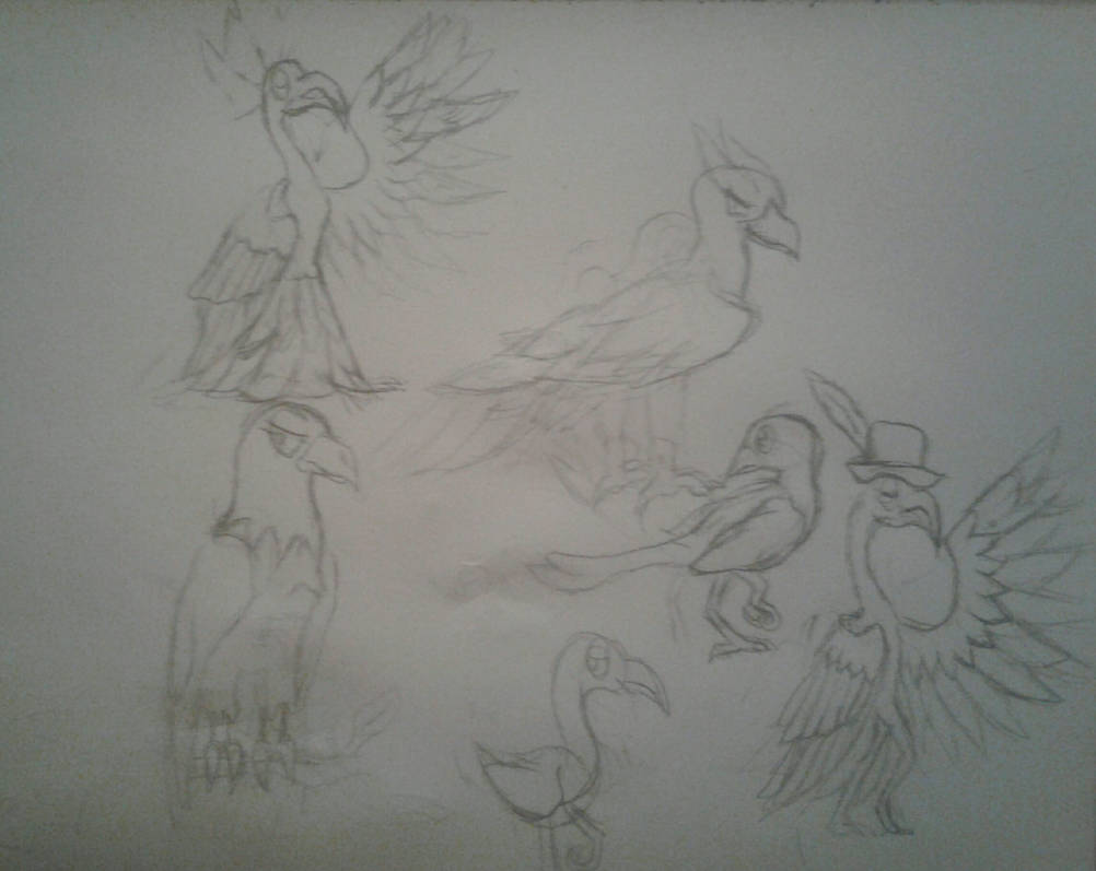 Fakemon Sketches 17 by banana2245 on DeviantArt