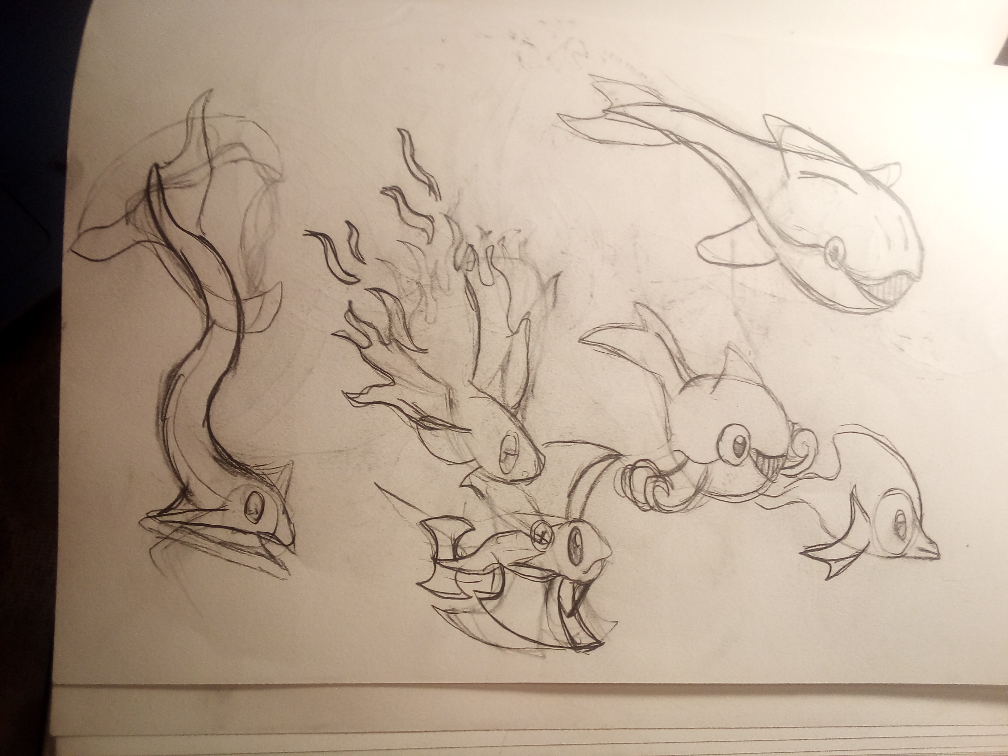 Fakemon Sketches 30 by banana2245 on DeviantArt