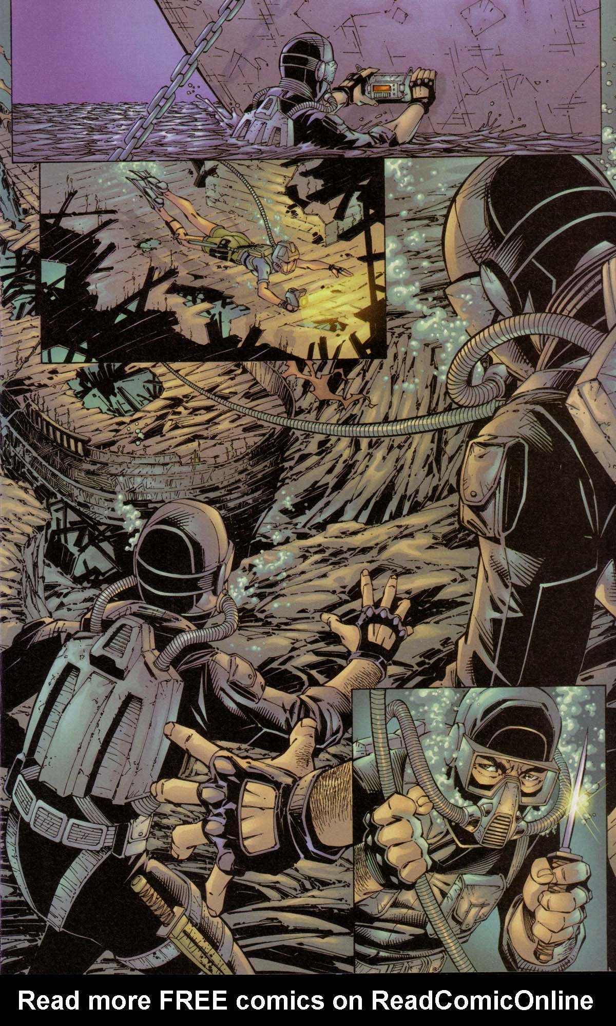 Tomb raider Underwater comic 4/16 by ToadMan690 on DeviantArt