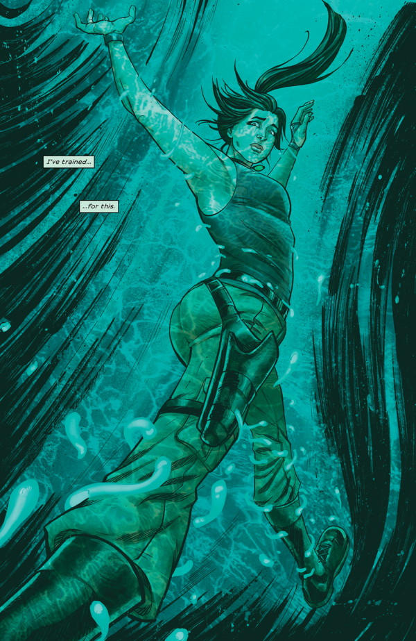 Tomb raider 2 Underwater comic scene 1/3 by ToadMan690 on DeviantArt
