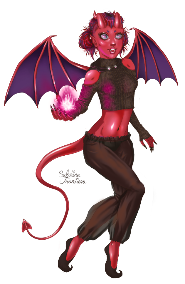 Alruna the Tiefling