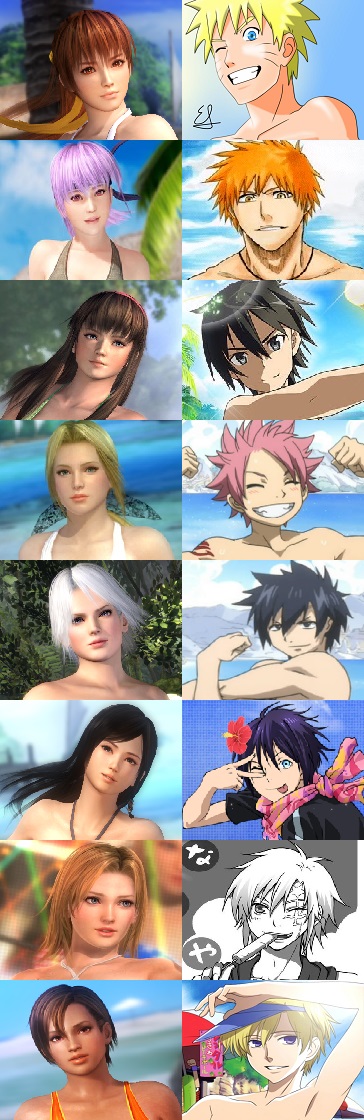 DOA Xtreme x Anime Guys