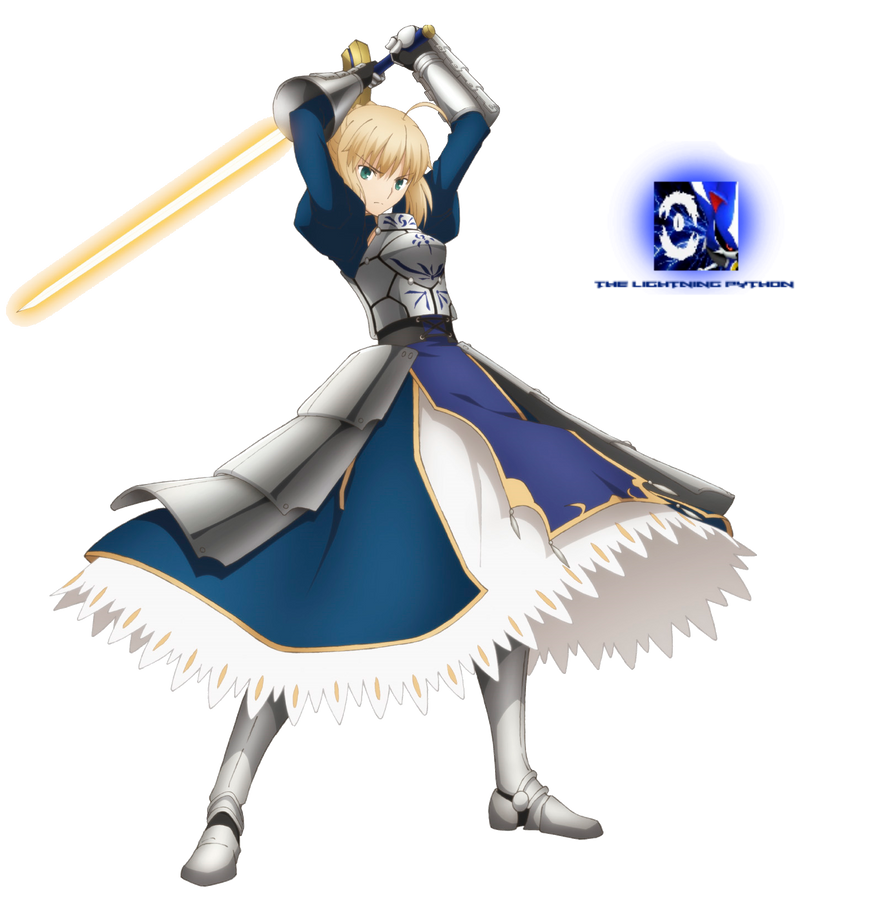 Fate Stay Night - Saber Artoria Pendragon Render by XElectromanX10 on ...