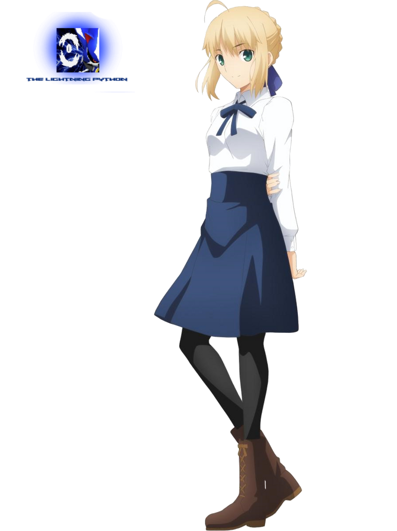 Fate/Stay Night-Saber Artoria Pendragon Render #3 by XElectromanX10 on ...