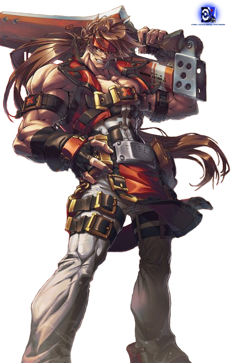 Sol Badguy - Render #1 by XElectromanX10 on DeviantArt