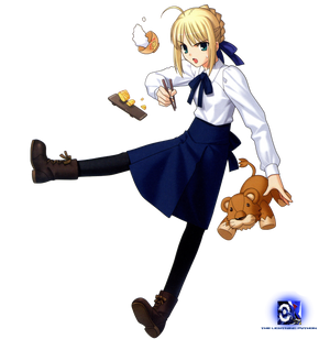 Fate Stay Night - Saber Render #7