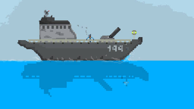 War ship