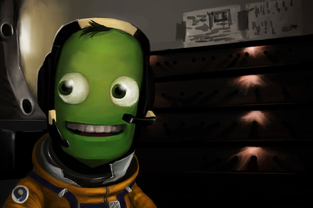 KSP: Jebediah Kerman (Print ver.)