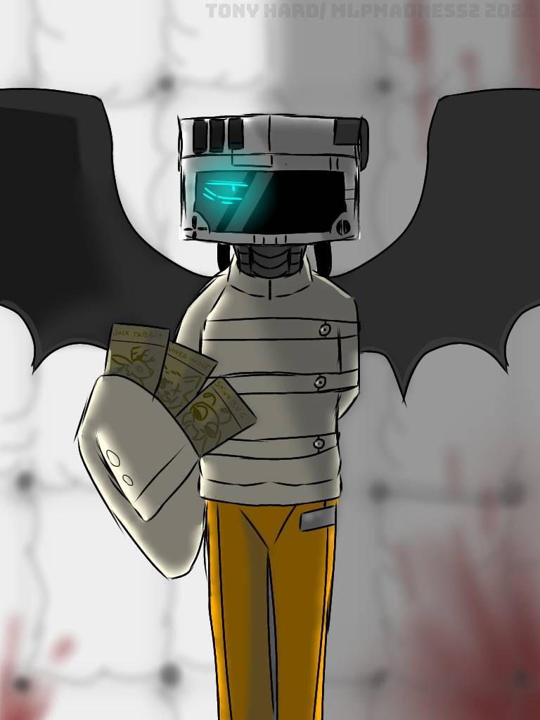 psycho P03 (inscryption fan art) by feliahellcat on DeviantArt